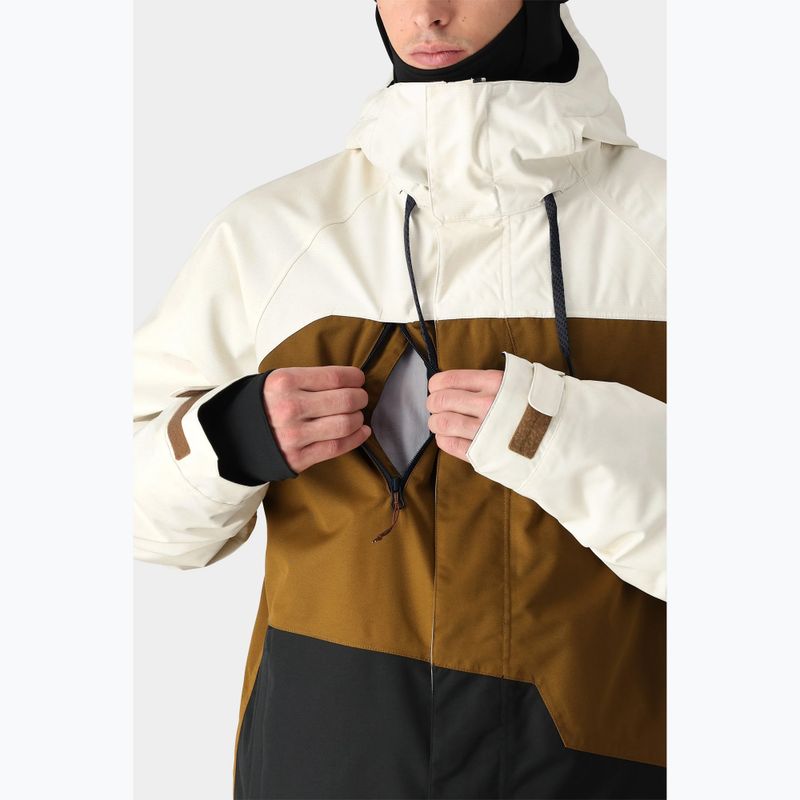 Куртка сноубордична чоловіча 686 Geo birch wash colorblock 4