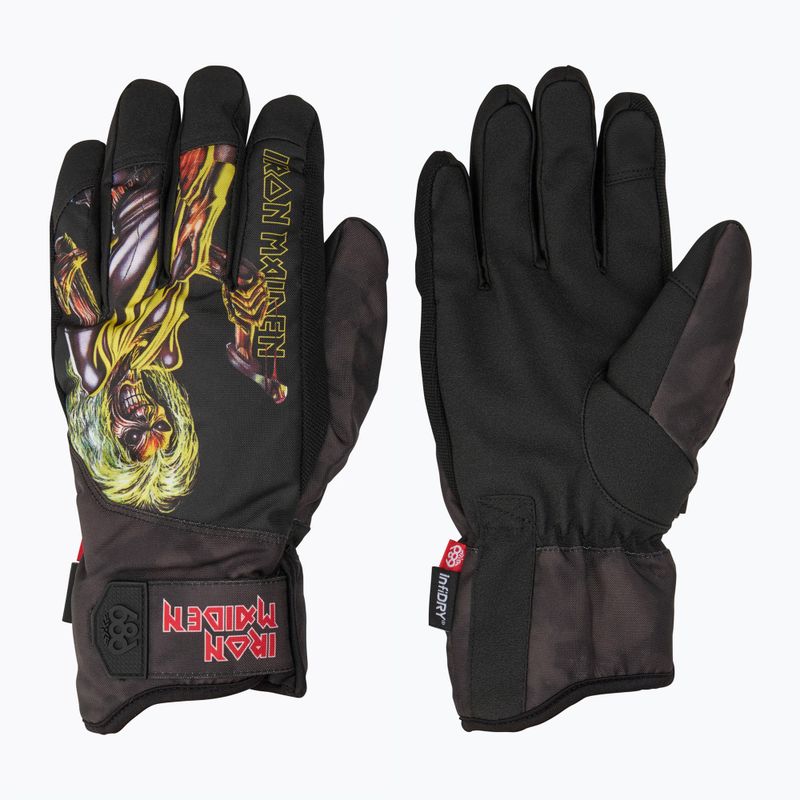 Рукавиці сноубордичне 686 Primer iron maiden eddies black