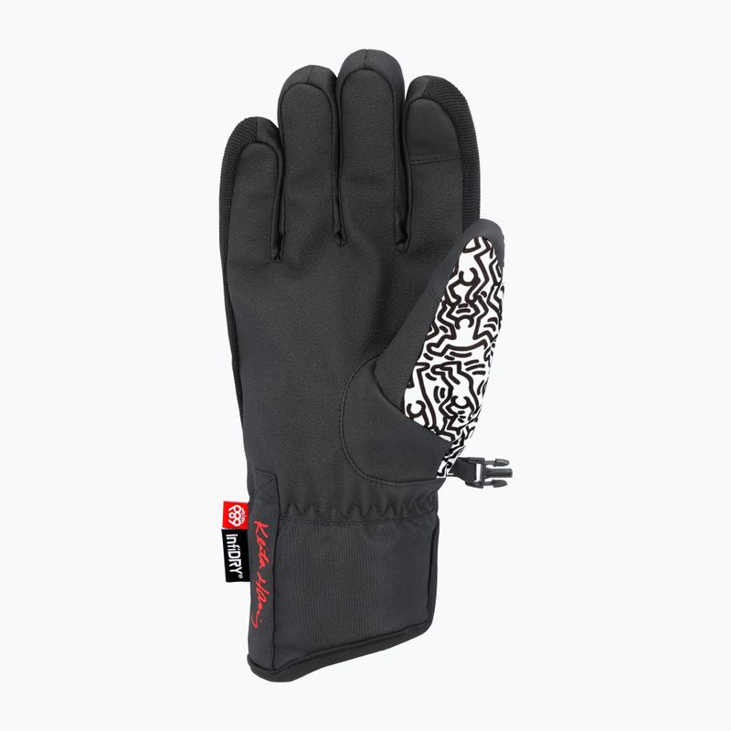 Рукавиці сноубордичне 686 Primer keith haring white 2