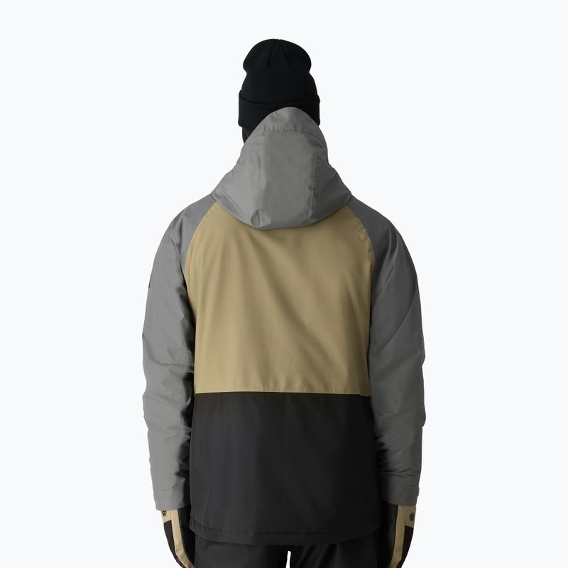 Куртка сноубордична чоловіча 686 Gore-Tex Core Insulated rhino grey colorblock 3