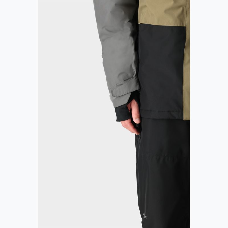 Куртка сноубордична чоловіча 686 Gore-Tex Core Insulated rhino grey colorblock 7