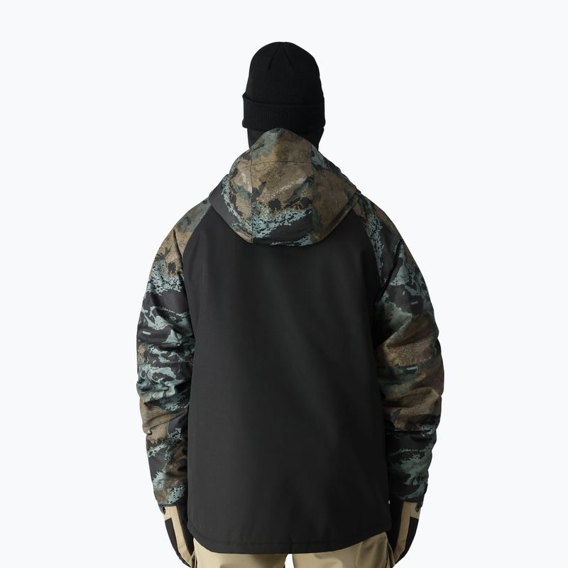 Куртка сноубордична чоловіча 686 Geo cypress green hemisphere colorblock 3