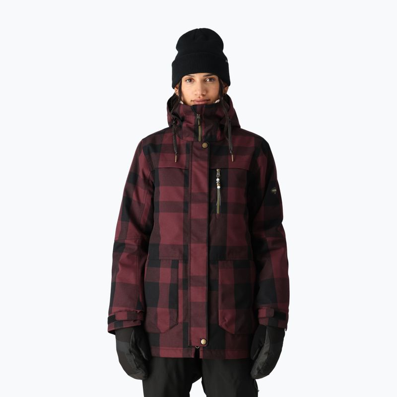 Куртка сноубордична жіноча 686 Spirit sassafras plaid