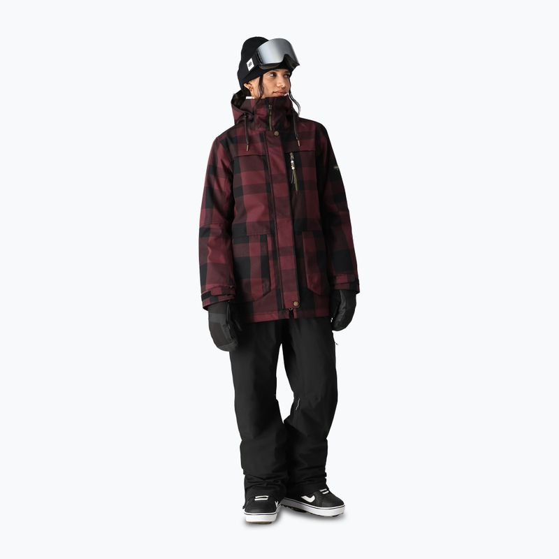 Куртка сноубордична жіноча 686 Spirit sassafras plaid 2