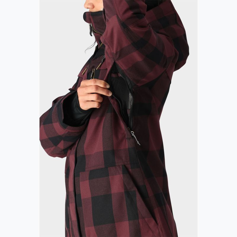 Куртка сноубордична жіноча 686 Spirit sassafras plaid 6