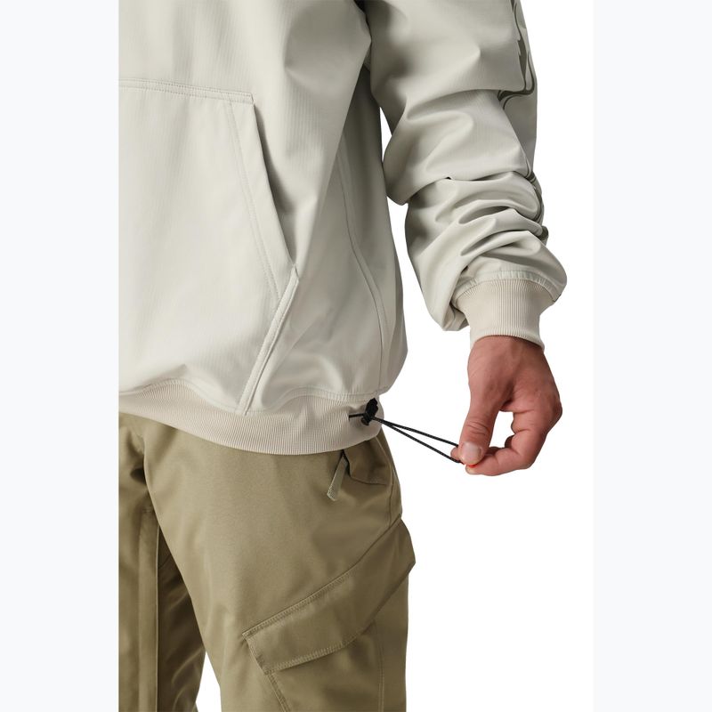 Кофта для сноуборду чоловіча 686 Waterproof Team Hoody limestone 7