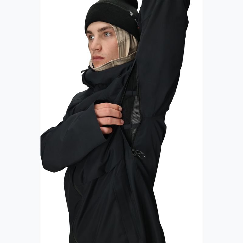 Куртка для сноуборду чоловіча 686 Hydra Thermagraph black 7