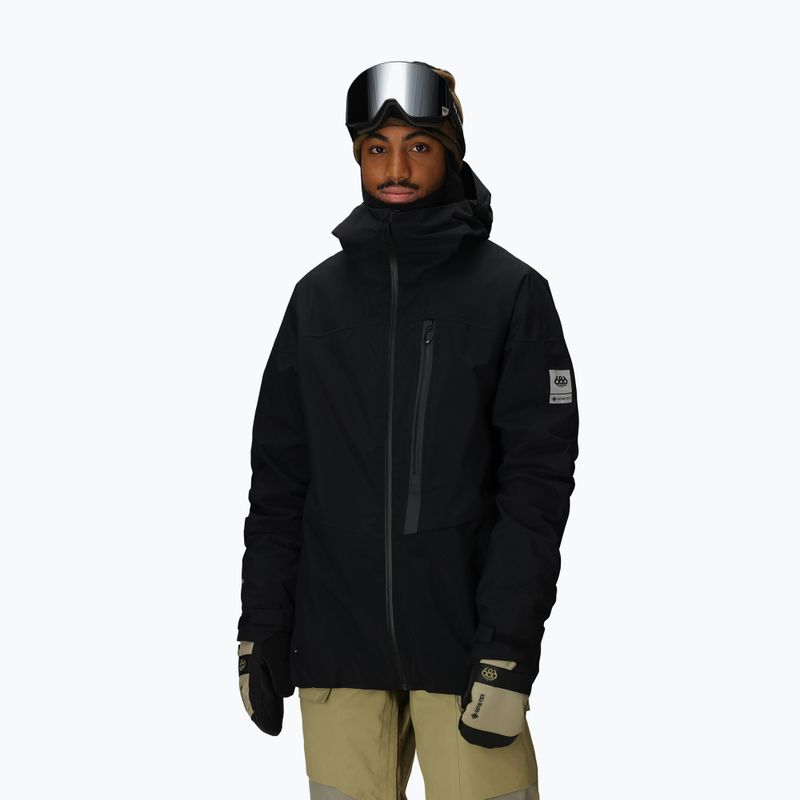 Куртка для сноуборду чоловіча 686 Gore-Tex GT Thermagraph black 4