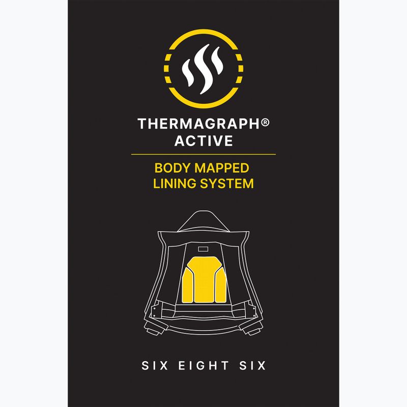 Куртка для сноуборду чоловіча 686 Gore-Tex GT Thermagraph black 9