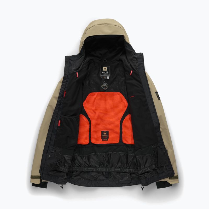 Куртка для сноуборду чоловіча 686 Gore-Tex GT Thermagraph sage colorblock 8