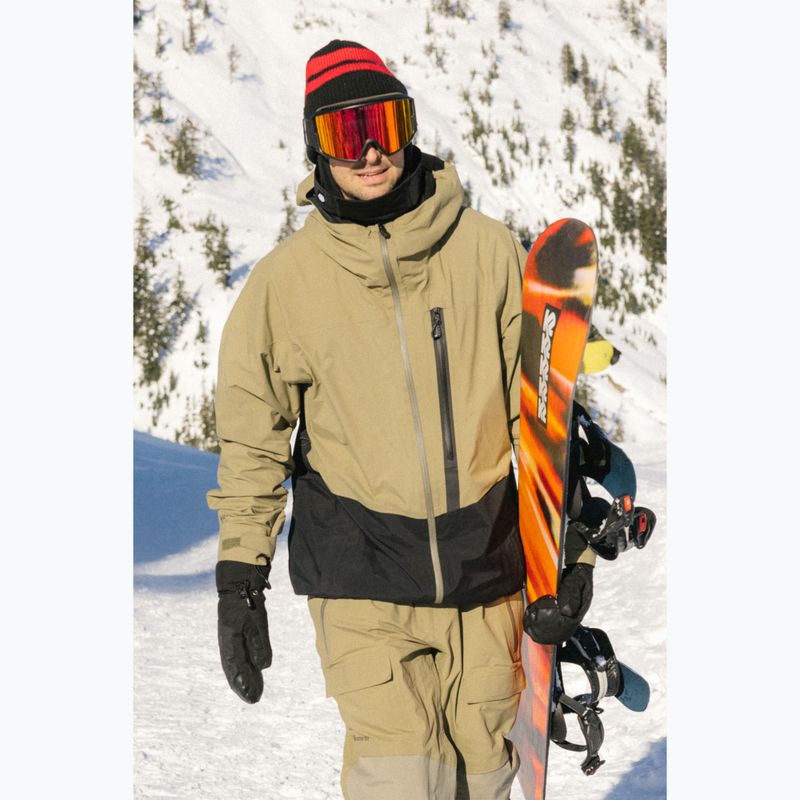 Куртка для сноуборду чоловіча 686 Gore-Tex GT Thermagraph sage colorblock 10