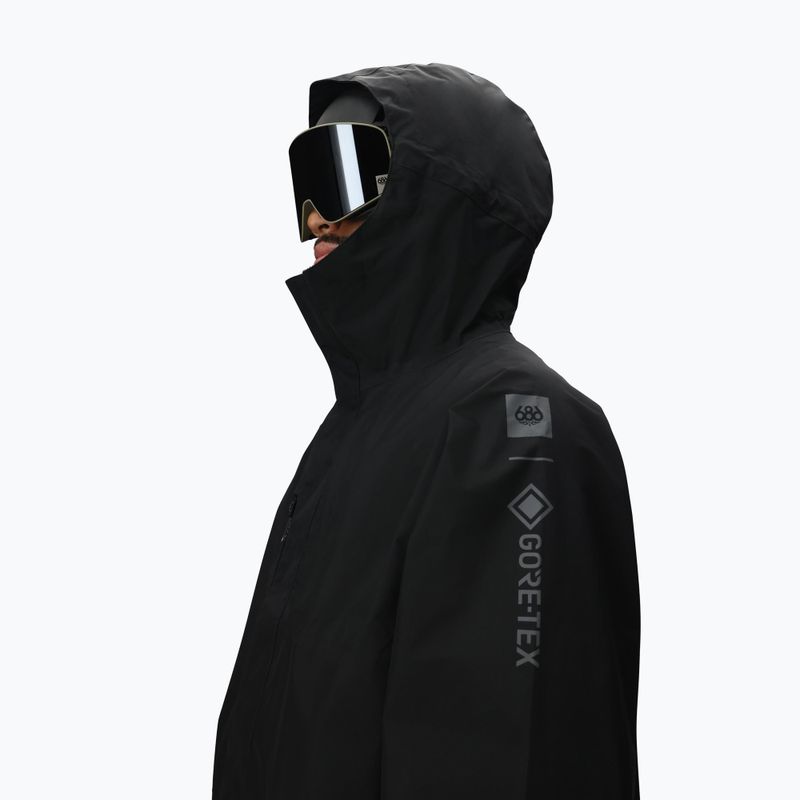 Куртка для сноуборду чоловіча 686 Gore-Tex Core Insulated black 5