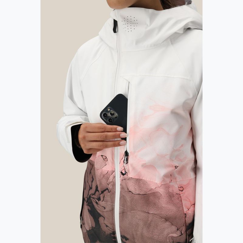 Жіноча сноубордична куртка 686 Hydra Thermagraph peppercorn cloudbreak 6