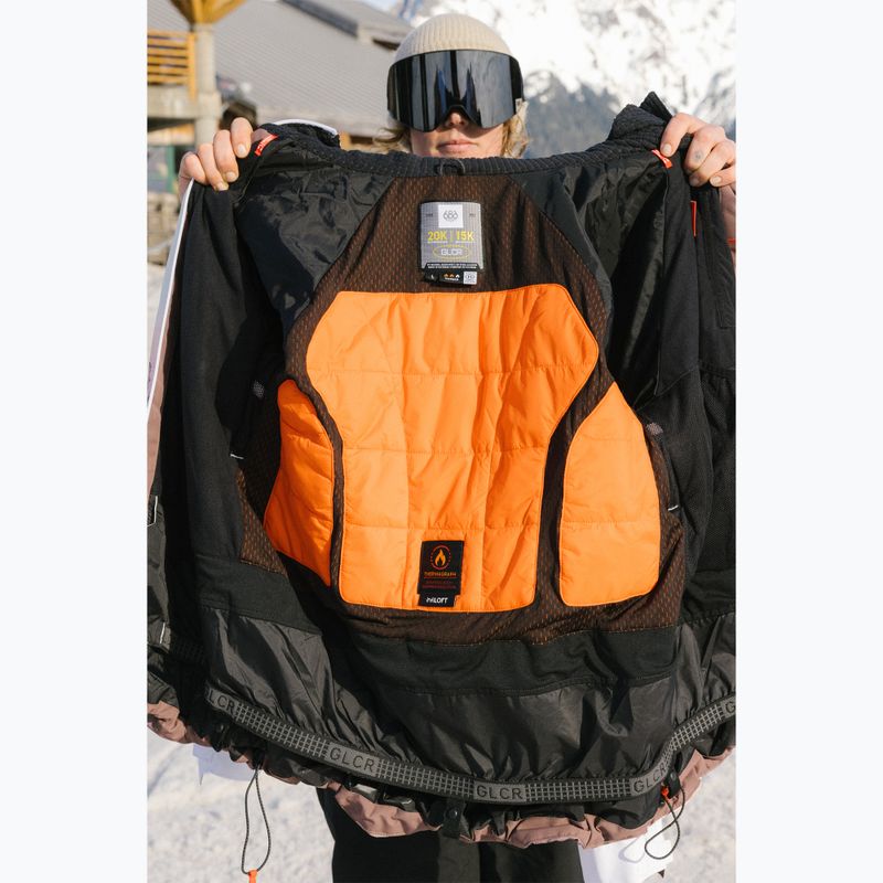 Куртка для сноуборду жіноча 686 Hydra Thermagraph peppercorn cloudbreak 11