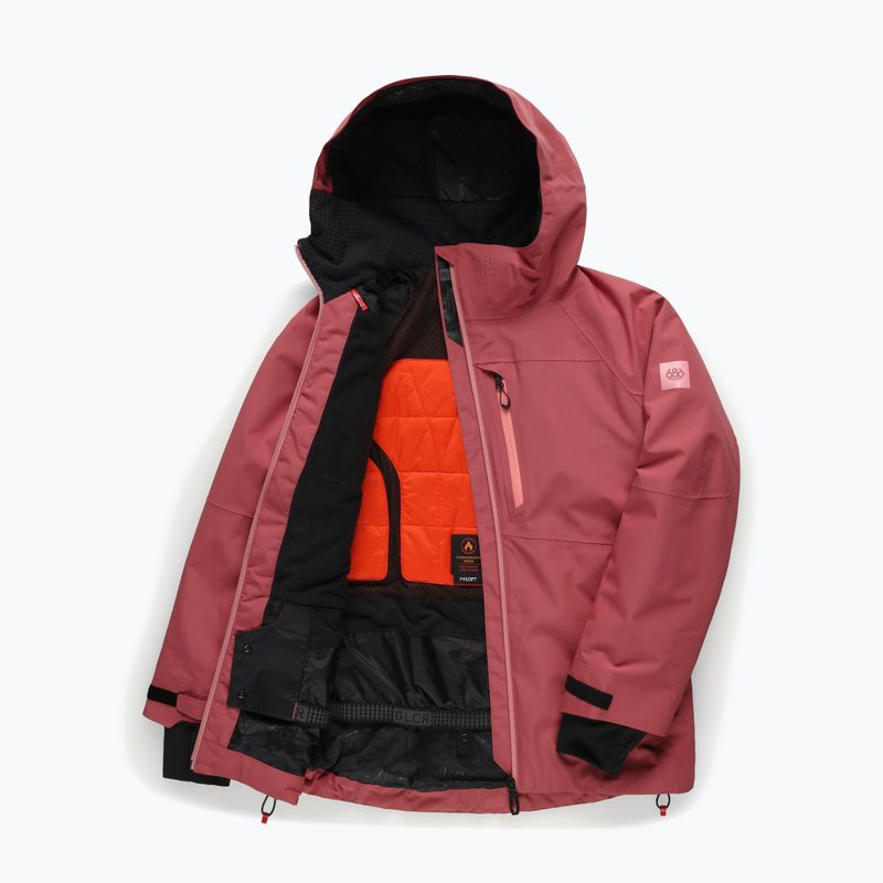 Куртка для сноуборду жіноча 686 Hydra Thermagraph rosewood 8