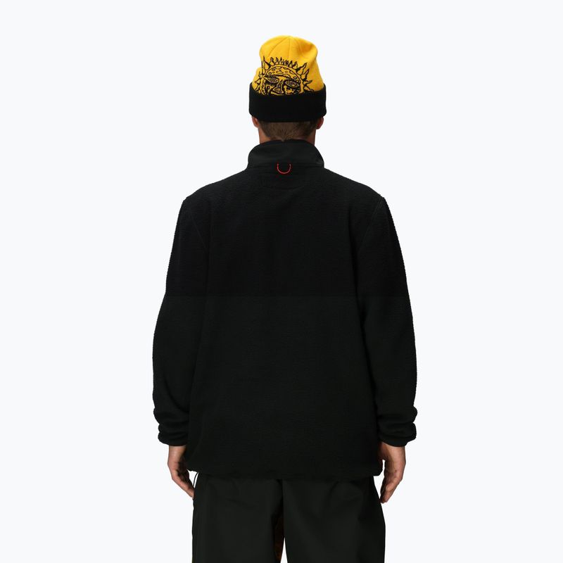 Кофта флісова для сноуборду чоловіча 686 Tioga Sherpa Fleece sublime black 2