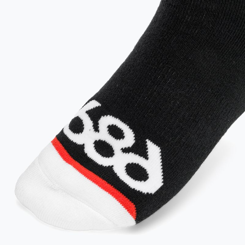 Шкарпетки для сноуборду чоловічі 686 NASA 2 пари black/red/white 5