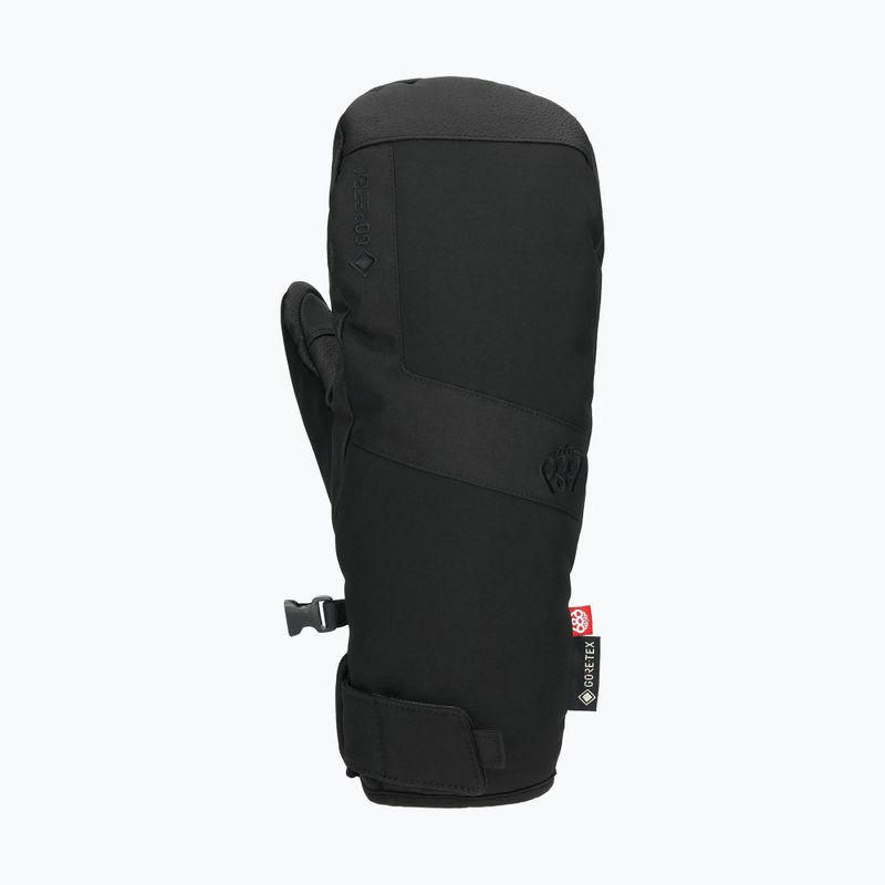 Рукавиці для сноуборду чоловічі 686 Gore-Tex Linear Under Cuff Mitt black 2