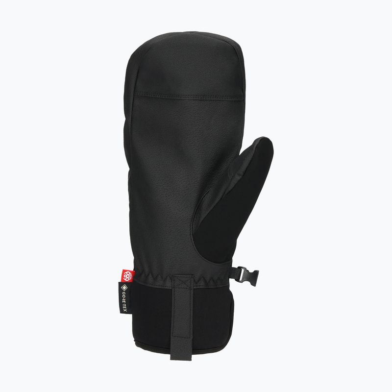 Рукавиці для сноуборду чоловічі 686 Gore-Tex Linear Under Cuff Mitt black 3
