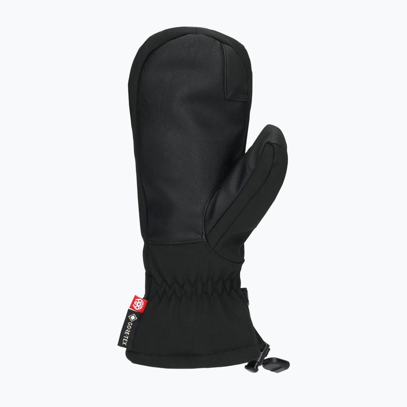 Рукавиці для сноуборду жіночі 686 Gore-Tex Linear Mitt black 3