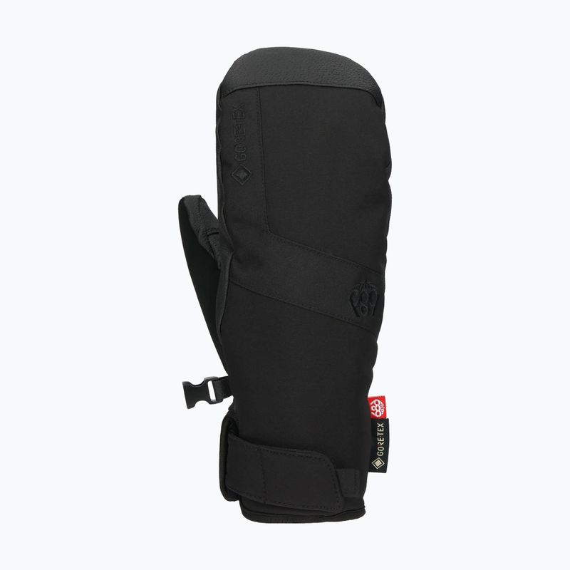 Рукавиці для сноуборду жіночі 686 Gore-Tex Linear Under Cuff Mitt black 2