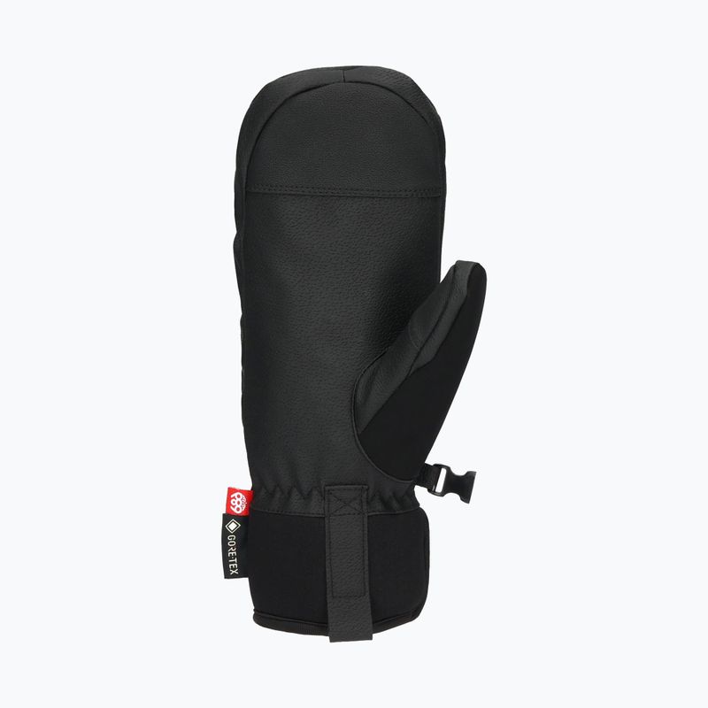 Рукавиці для сноуборду жіночі 686 Gore-Tex Linear Under Cuff Mitt black 3