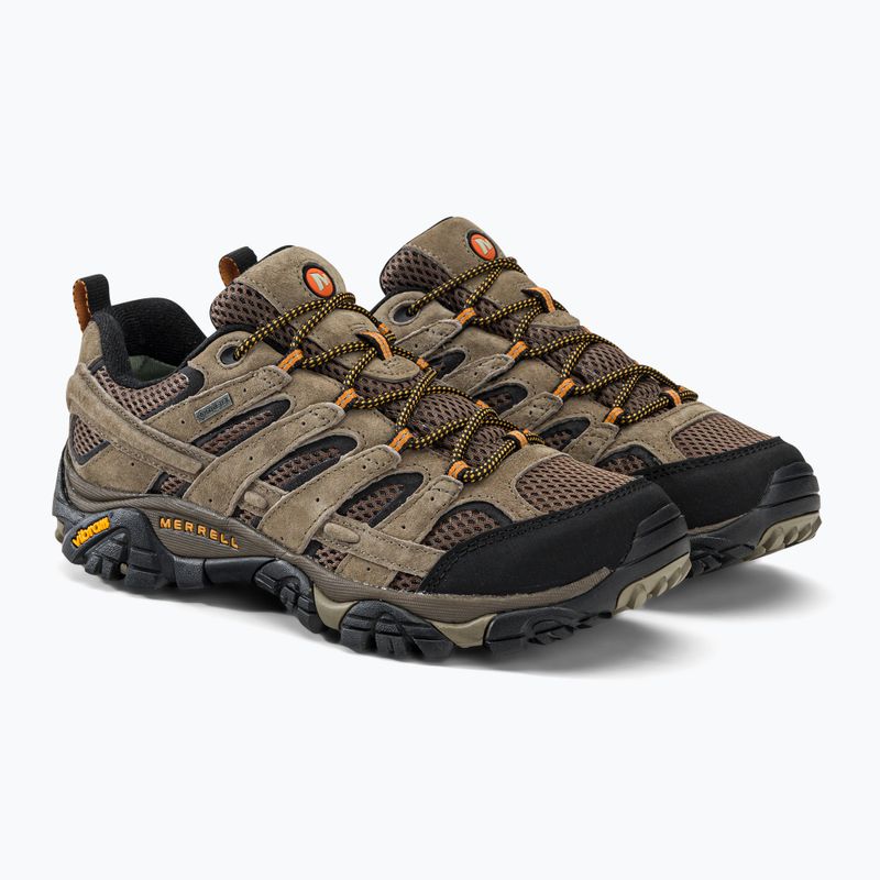 Взуття туристичне чоловіче Merrell Moab 2 Leather GTX коричневе J18427 4