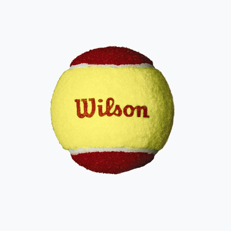 Тенісні м'ячі дитячі Wilson Starter Red Tball 12 шт. жовто-червоні WRT137100 3