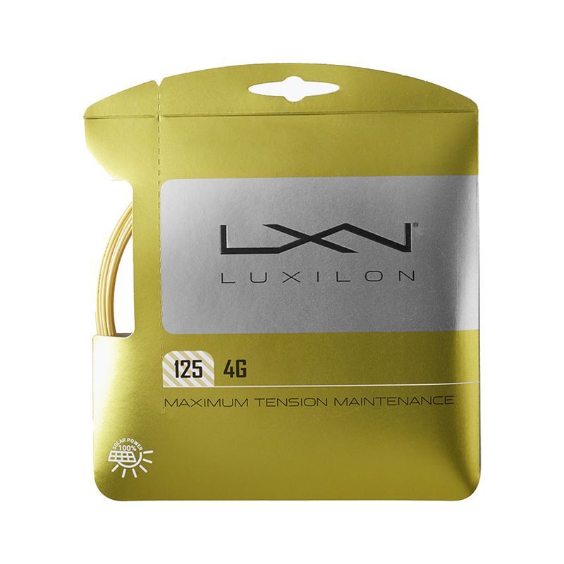 Тенісна струна Luxilon 4G 125 Set Go 12,2 m золота WRZ997110