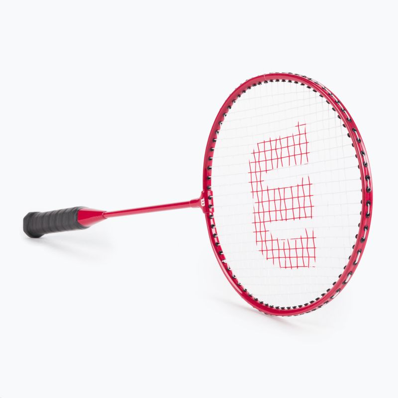 Набір бадмінтонних ракеток Wilson Tour Set 4 шт. червоний WRT844400 3