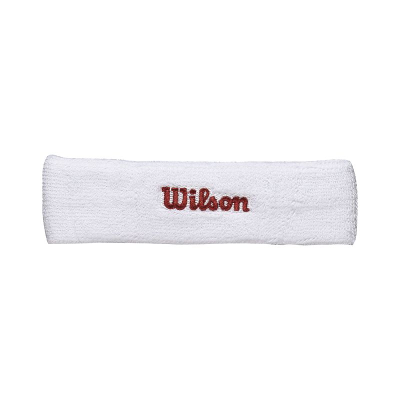 Пов'язка на голову Wilson біла WR5600110 4