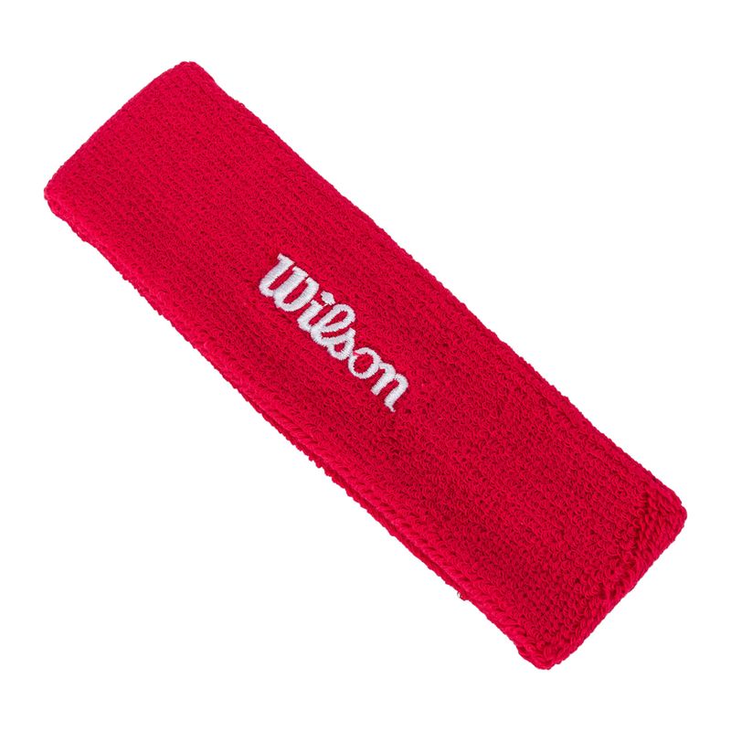 Пов'язка на голову Wilson червона WR5600190