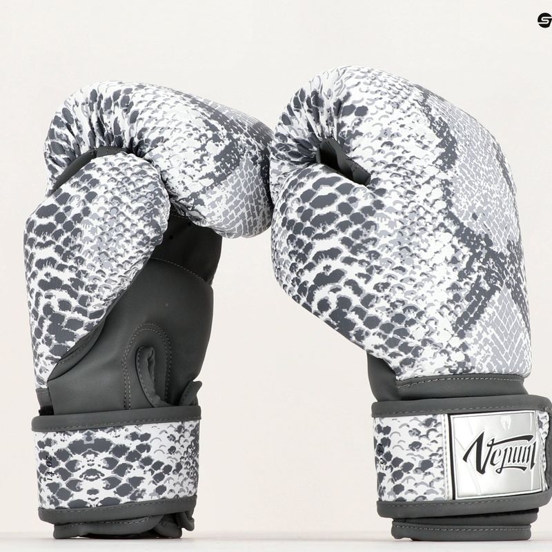 Рукавиці боксерські жіночі Venum Snake white 6