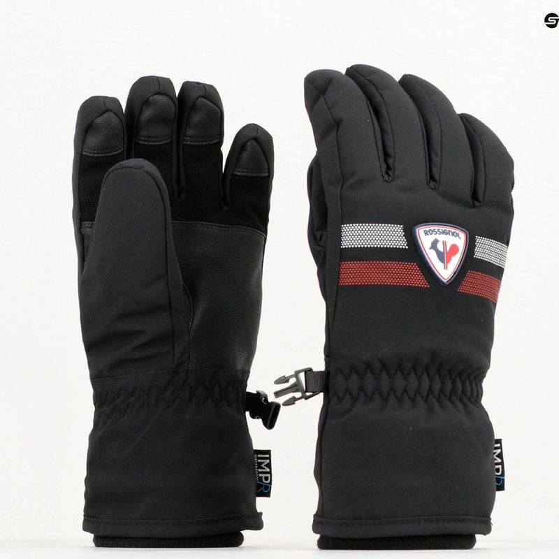 Дитячі лижні рукавиці Rossignol Jr Roc Impr G чорні 5