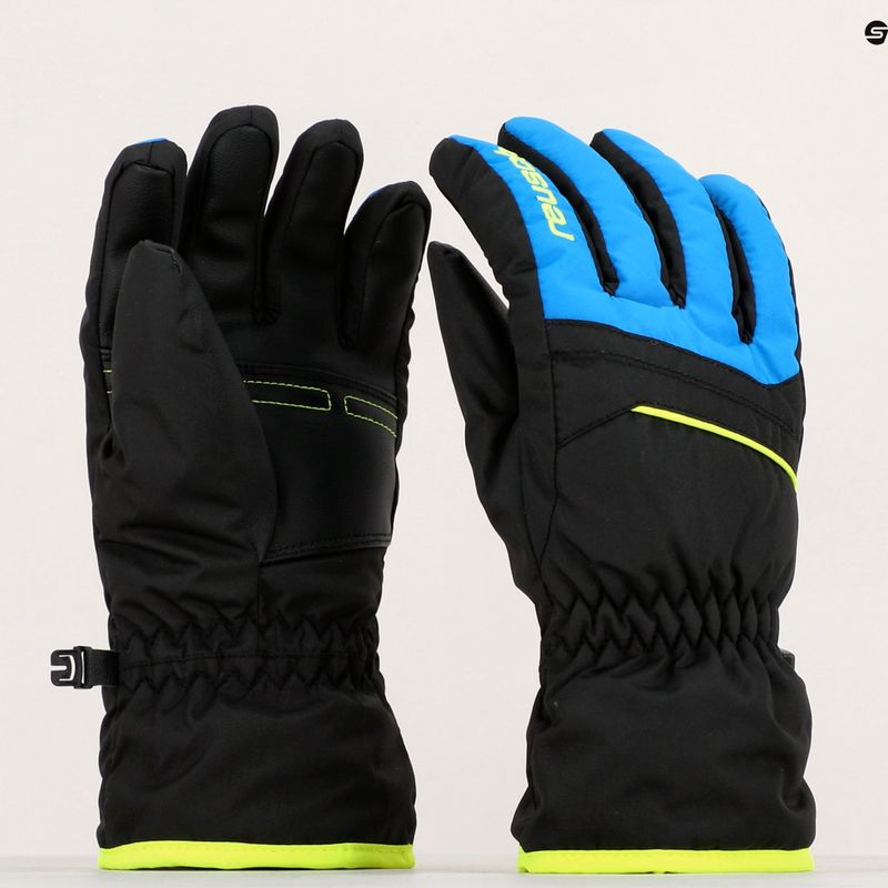Рукавиці лижні дитячі Reusch Alan black/brilliant blue/safety yellow 11