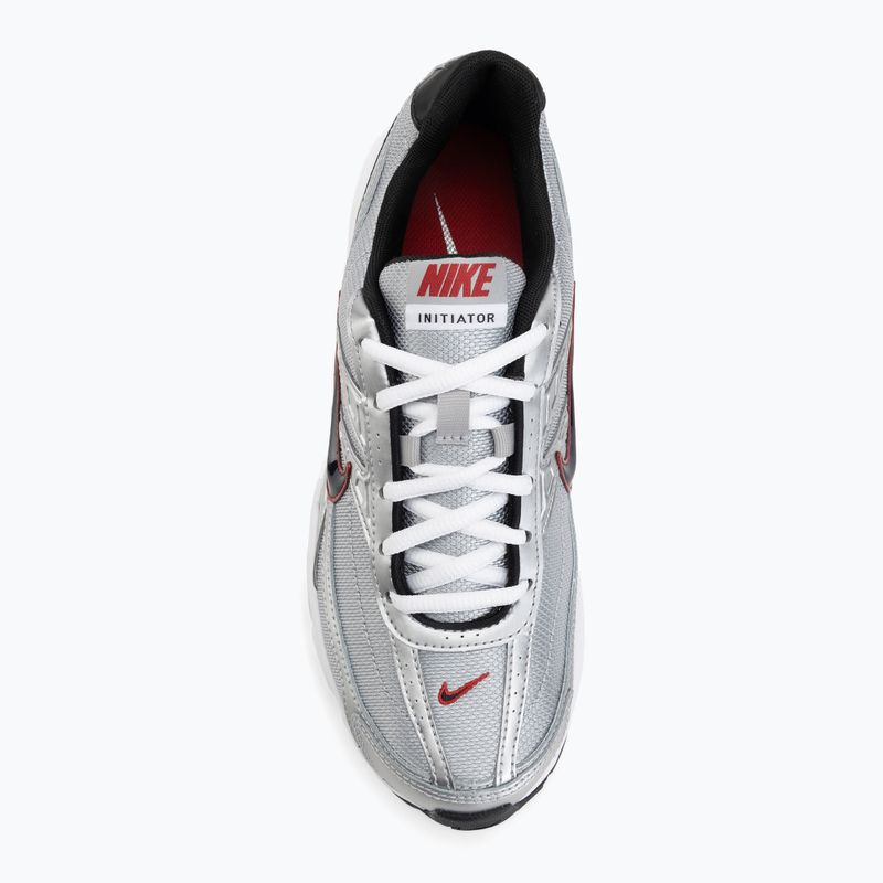 Кросівки для бігу чоловічі Nike Initiator metallic silver/white/black 5
