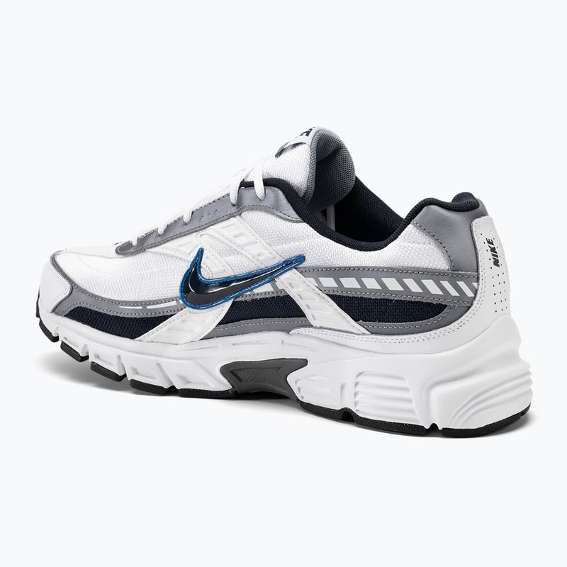 Кросівки для бігу чоловічі Nike Initiator white/metallic cool grey/obsidian 3