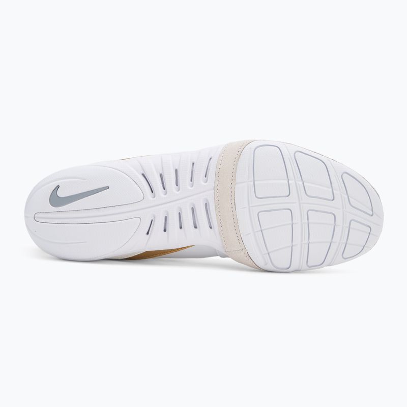 Кросівки боксерські Nike Freek white/metallic gold/cool grey 4