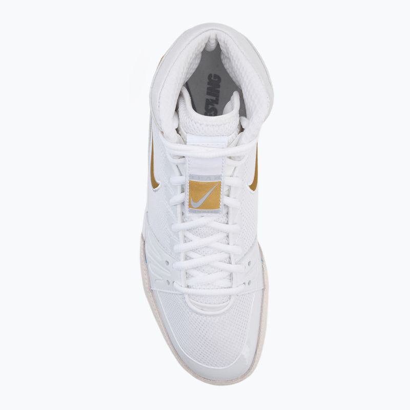 Кросівки боксерські Nike Freek white/metallic gold/cool grey 5