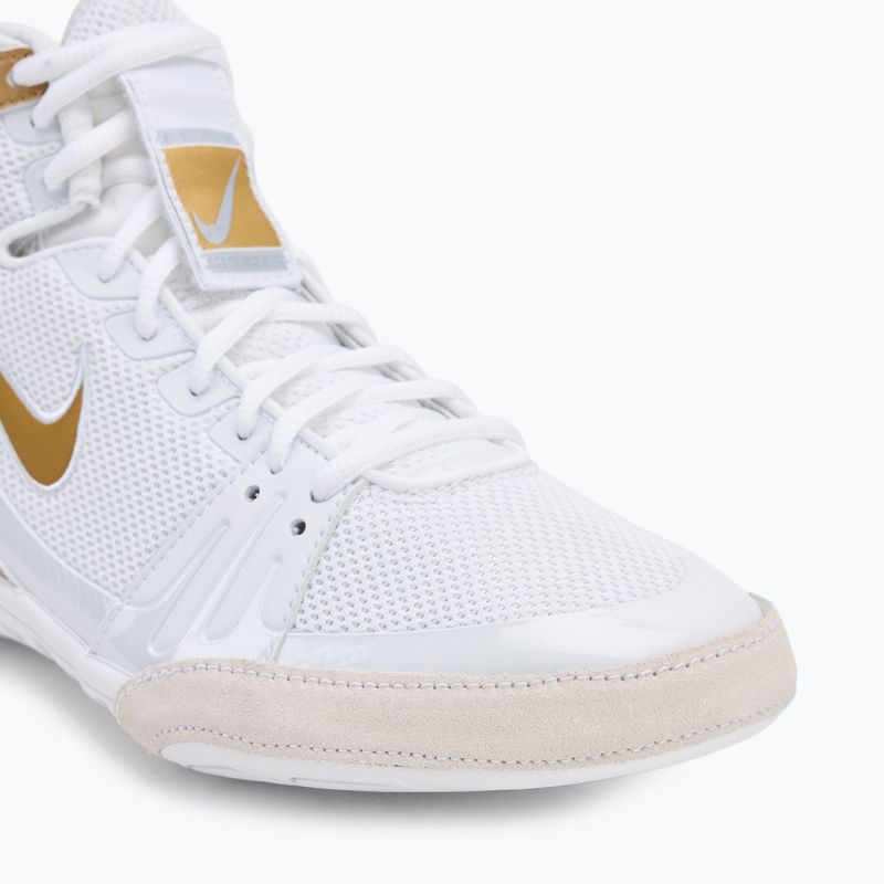 Кросівки боксерські Nike Freek white/metallic gold/cool grey 7