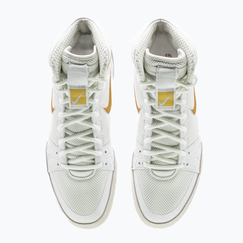 Кросівки боксерські Nike Freek white/metallic gold/cool grey 8