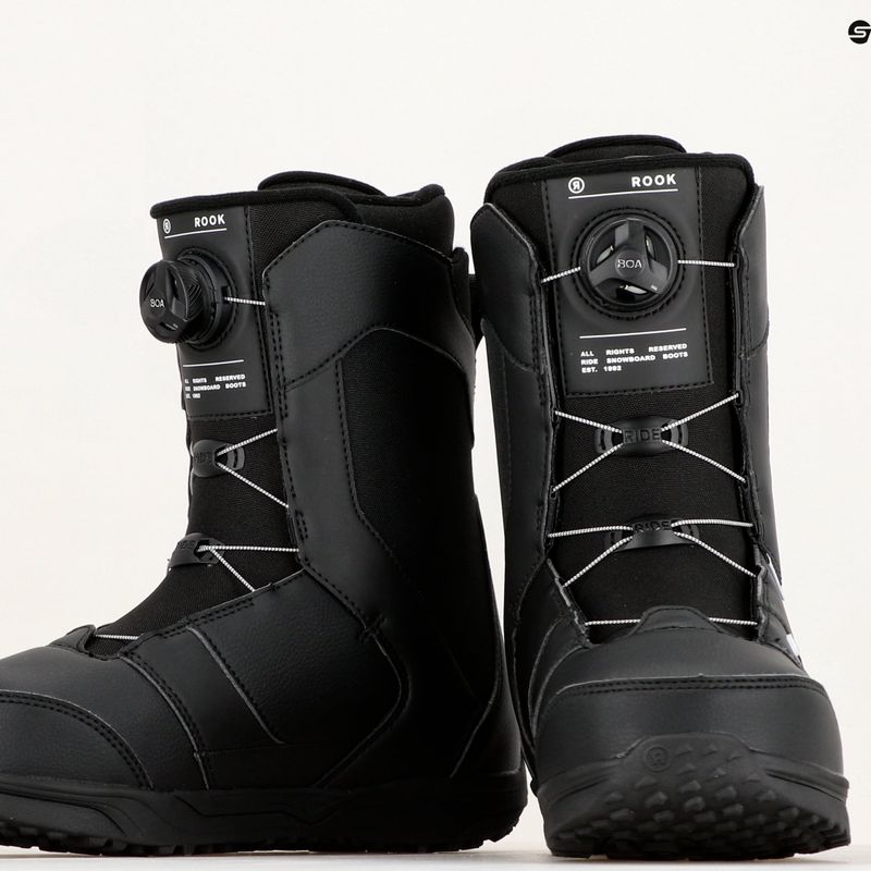 Черевики для сноуборду чоловічі RIDE Rook black 6