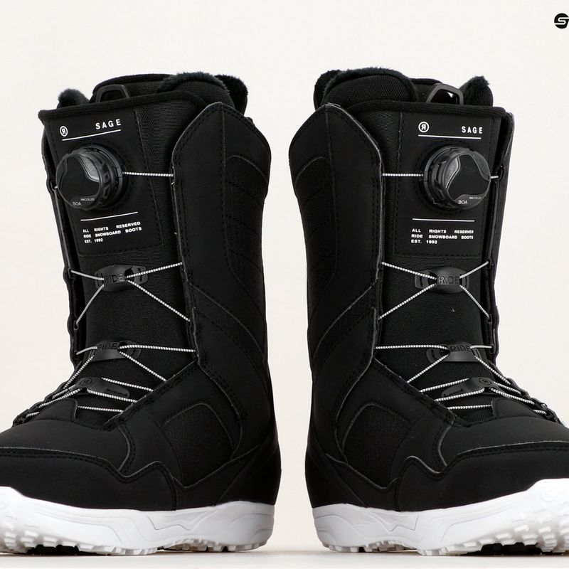 Черевики для сноуборду жіночі RIDE Sage black 7
