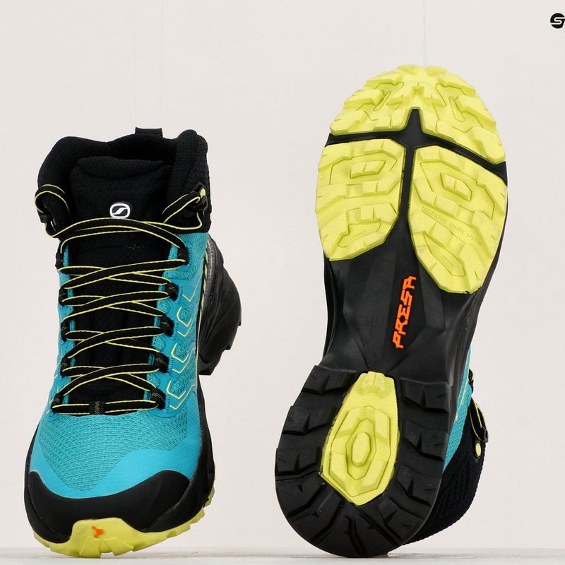 Взуття трекінгове жіноче SCARPA Rush 2 Mid GTX блакитне 63132 10