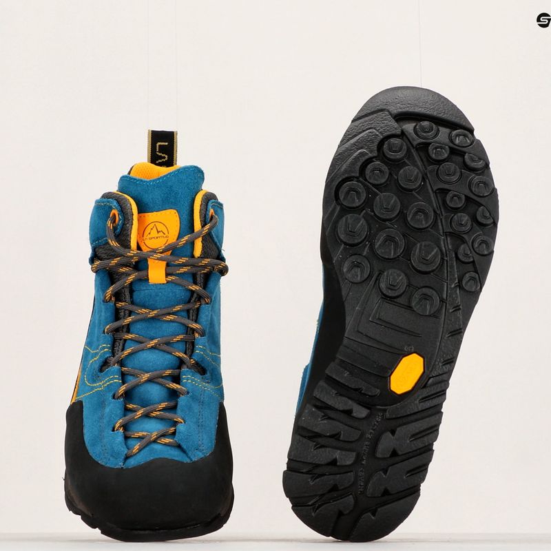 Взуття трекінгове чоловіче La Sportiva Boulder X Mid blue/yellow 8
