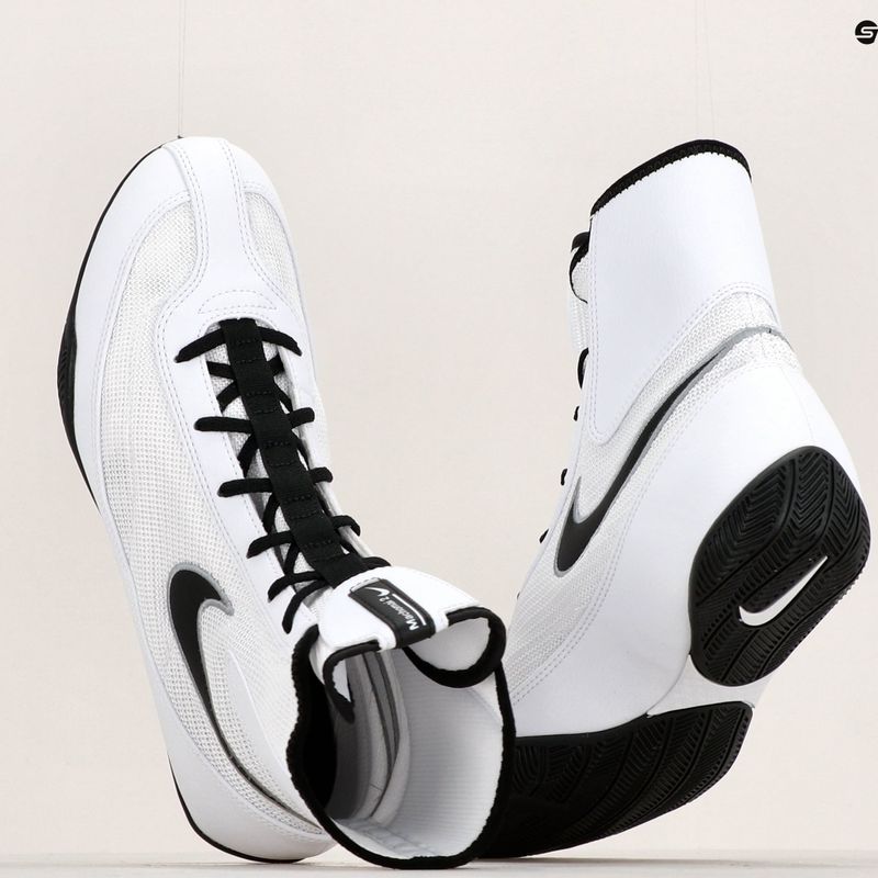 Кросівки боксерські Nike Machomai 2 SE white/black/wolf grey 8