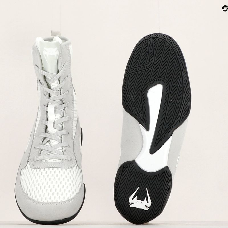 Кросівки боксерські Venum Contender Boxing white/grey 9