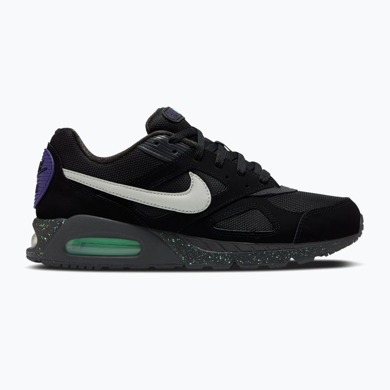 Кросівки чоловічі Nike Air Max IVO black/green glow/матовийte silver