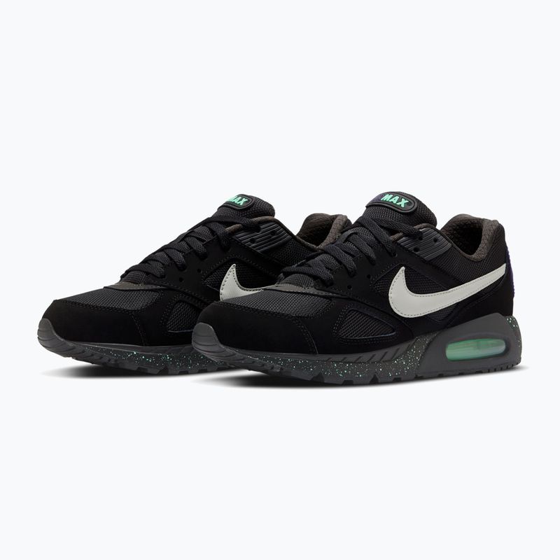 Кросівки чоловічі Nike Air Max IVO black/green glow/матовийte silver 3