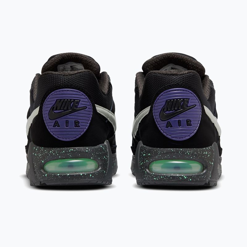 Кросівки чоловічі Nike Air Max IVO black/green glow/матовийte silver 4